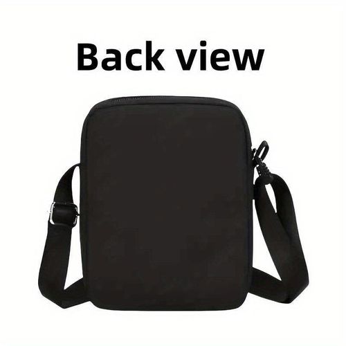 product_image_name-Generic-Sac Bandoulière Gamer pour Hommes avec Impression 2D Plate et Lettrage Audaceux "GAMER" - Bande Réglable, Compartiment Spatialisé Laptop/Tablette-Téléphone – Sac à Dos Quotidien Décontracté Pour Jeu & Trajet (Noir)-2