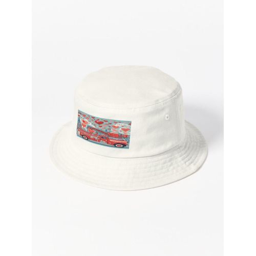 product_image_name-Generic-Wee Woo Squad, pompier, camion de pompiers, pompier, gros camion pour la Saint-Valentin Sweat chapeaux unisexe bob blanc-1