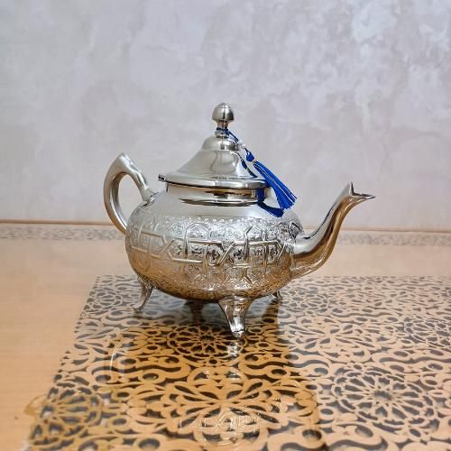 product_image_name-Generic-Théière Artisanale en Cuivre Pur Fait Main - Modèle Tortue - 14 Tasses-1