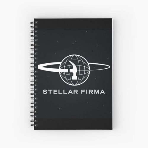 product_image_name-Generic-Stellar Firma Podcast Logo Spiral Notebook Bloc note-1