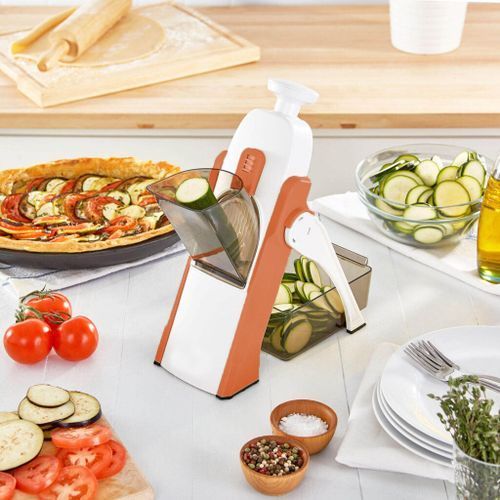 Mandoline de Cuisine, Professionnel Réglable Coupe-Légumes - Accessoire de  cuisine - Achat & prix