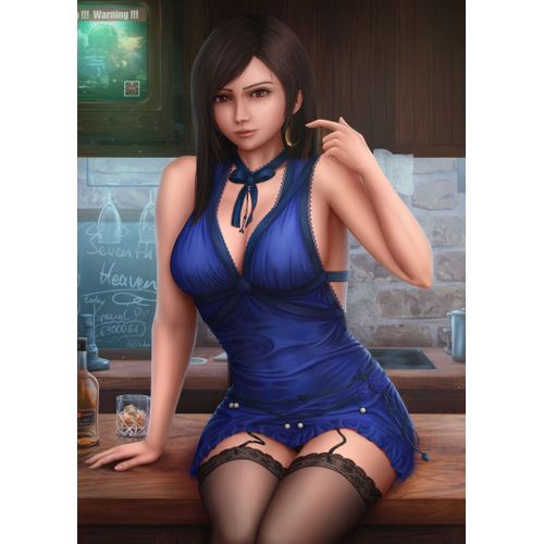 product_image_name-Generic-Tifa lockhart  Poster Chambre Haute Qualité-1