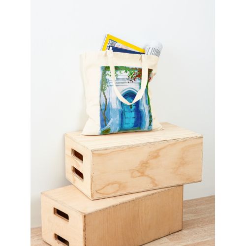 product_image_name-Generic-باب أزرق مذهل في حقيبة شفشاون الكلاسيكية-3