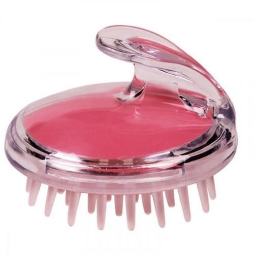 Generic Brosse à cheveux doux en Silicone brosse de Massage rose à prix pas  cher