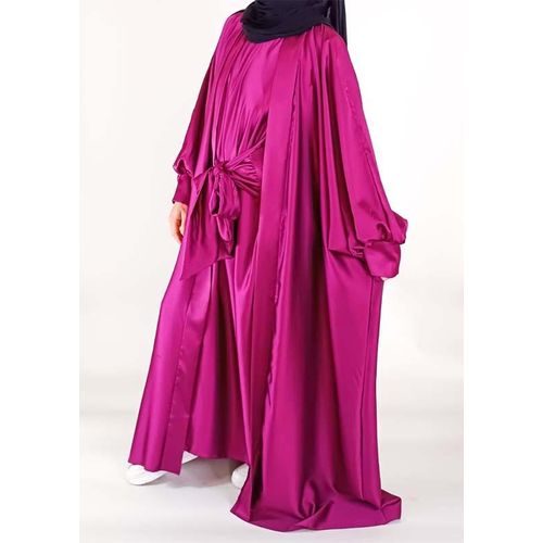 etoile d orient Abaya Kimono 2 pieces satin a prix pas cher Jumia Maroc