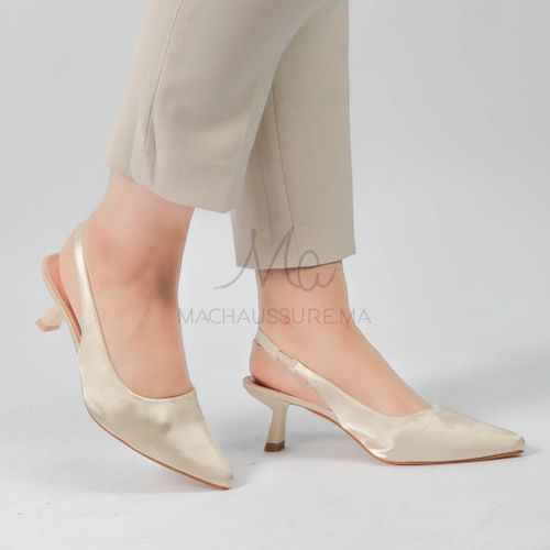 MaChaussure Beryl Escarpins femmes en Beige