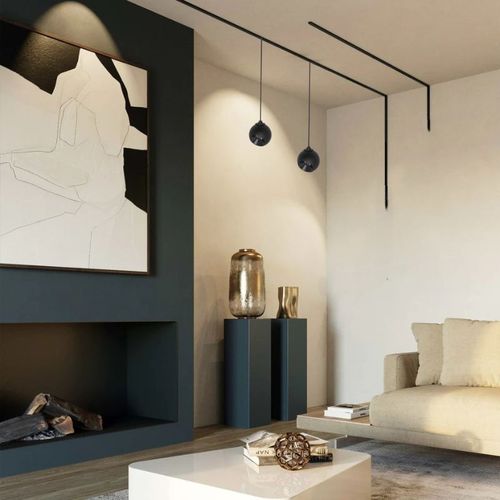 product_image_name-Ferri-Spot LED Suspendu Bolton pour rail magnétique Luminaire  M101-1