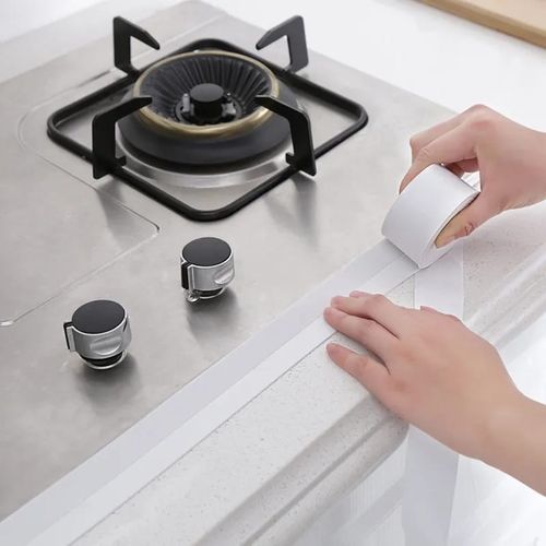 product_image_name-Drop Stop-Ruban de Calfeutrage Auto-Adhésif Étanche pour Bord de Baignoire, Toilette, Seau de Cuisine, Évier, Huile-3