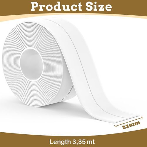 product_image_name-Drop Stop-Ruban de Calfeutrage Auto-Adhésif Étanche pour Bord de Baignoire, Toilette, Seau de Cuisine, Évier, Huile-8