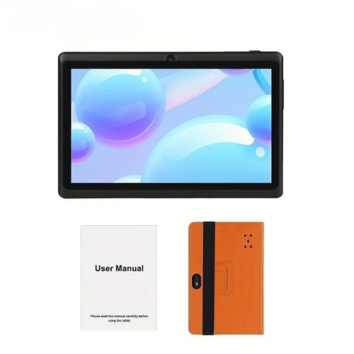product_image_name-Generic-Tablette Enfant 7 Pouces Android 14 – Quad Core, 4Go RAM Extensible (2+2), 32Go ROM, Écran IPS HD, WiFi, Double Caméra, USB Type-C + Étui Inclus-2