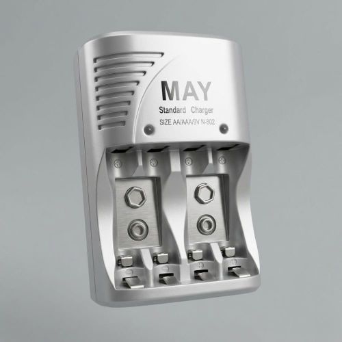 product_image_name-Generic-Chargeur de piles rechargeable – Compatible AA, AAA et 9V-6