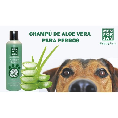 Men For San SHAMPOING CALMANT ET CICATRISANT A L'ALOE VERA 300 ML POUR CHIEN  à prix pas cher