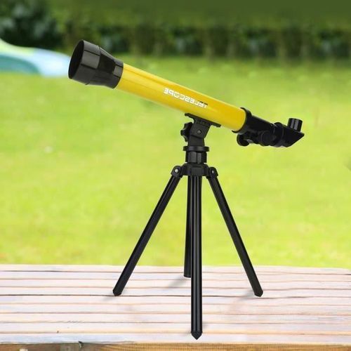 Telescope sur pied astronomie jouet enfant etoile trepied au