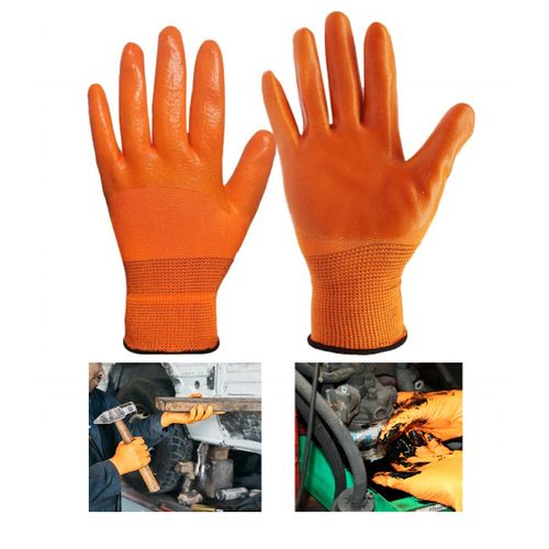 Generic Gants de protection professionnels - Paire de gants de travail /  Safety gloves - Protège les mains à prix pas cher