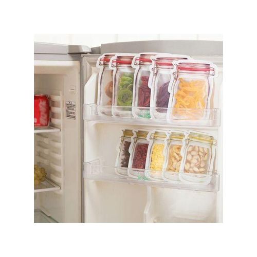 product_image_name-Generic-3pcs sac de conservation des aliments transparent en forme de bouteille-1