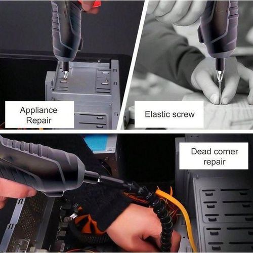 product_image_name-Generic-blackwell Kit de tournevis électrique rechargeable sans fil - Outils rotatifs avec perceuse - visseuse électrique-5