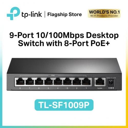 ▷ TP-Link Switches 10/100 TL-SF1008D, 8 Puertos ©