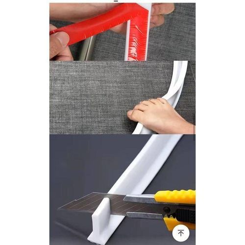 product_image_name-Generic-شريط احتجاز المياه سيليكون 2 متر، حاجز مانع للفيضان، حاجز دش ذاتي اللصق، حماية ضد تسرب الماء، حاجز مياه قابل للطي للحمام والمطبخ-2