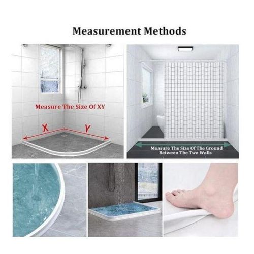 product_image_name-Generic-شريط احتجاز المياه سيليكون 2 متر، حاجز مانع للفيضان، حاجز دش ذاتي اللصق، حماية ضد تسرب الماء، حاجز مياه قابل للطي للحمام والمطبخ-4