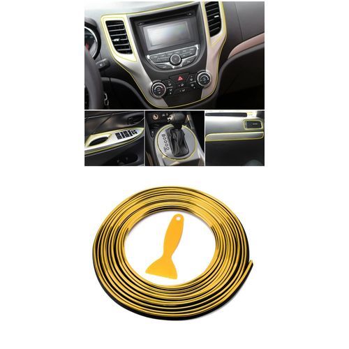 Generic 5 M Fil D'Accessoires Auto Voiture Lisere Décoratif 3D