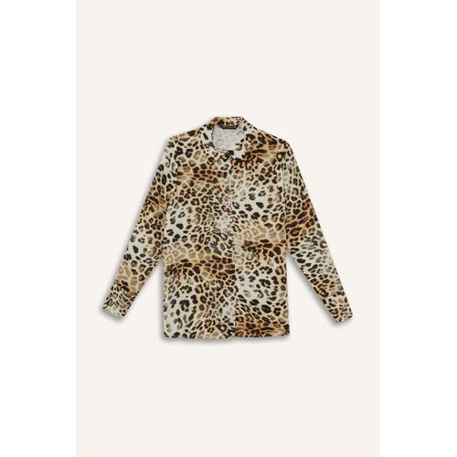 product_image_name-Defacto-قميص كم طويل مطبوع قصة عادية برقبة قميص-7