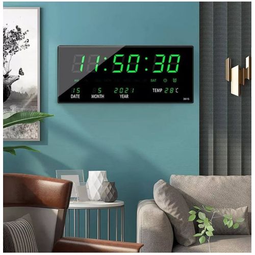 Generic Horloge murale numérique LED à prix pas cher