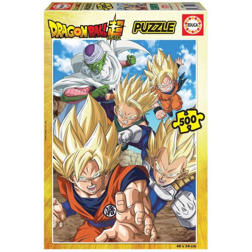 product_image_name-Educa Borras-Puzzle 500 pièces Dragon Ball Super en carton bien finie et fine-1