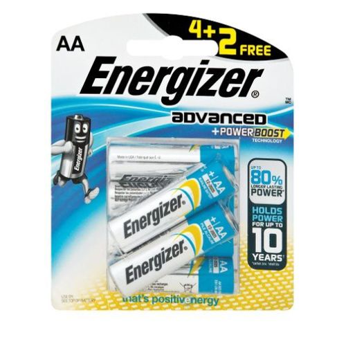 Energizer Piles de recharge AA 4 P -X91 MAXPLUS (+ 2 gratuits)