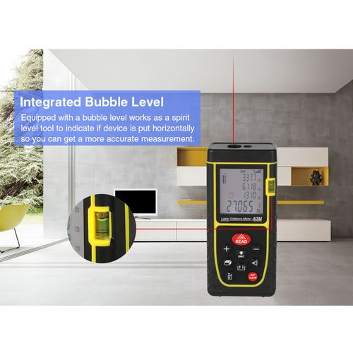 Télémètre laser Télémètre numérique 100m 70m 50m Télémètre Ruban à mesurer  Niveau électronique Règle Roulette