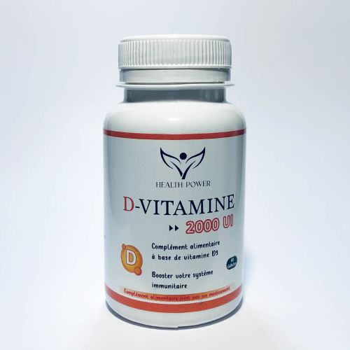product_image_name-Health Power-Vitamine D3 - Booster votre système immunitaire - 60 Comprimés-2