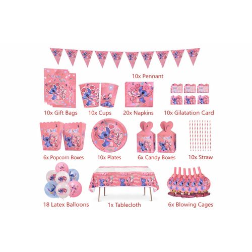 product_image_name-Generic-Kit complet de décoration anniversaire Stitch – Thème rose-1