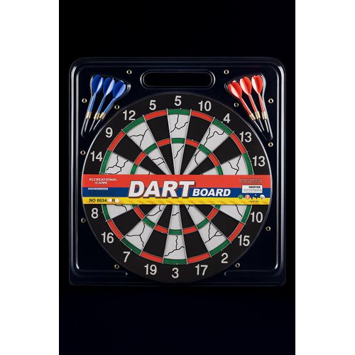 product_image_name-Generic-Jeu de Fléchettes avec Cible – Dartboard 15 pouces + 6 Fléchettes-2
