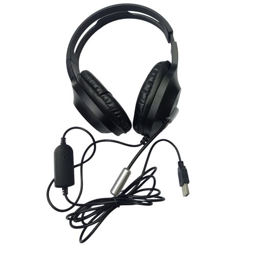 Generic Casque Filaire USB Avec Micro Pour Centre D'appels De