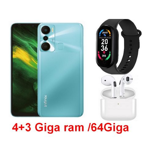 Hot 20i (4GB Ram / 64GB ) - Helio G25 -13 MP -5000 mAh- VERT +Kit+ BAND