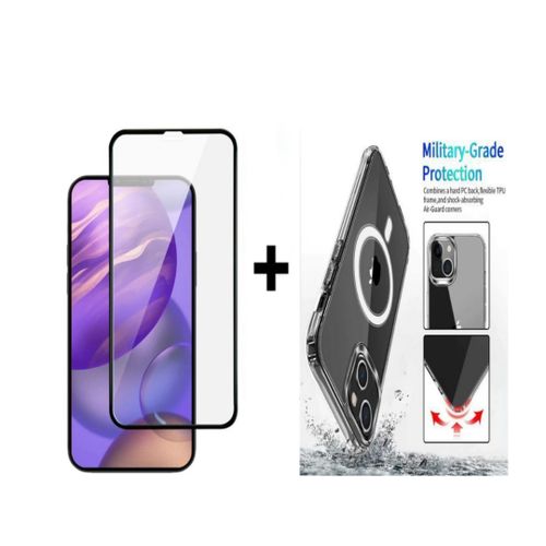 Generic Coque pour iphone 14 pro Magnètique charge + film