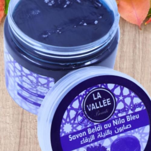 product_image_name-La vallée de rose-صابون بلدي 200 جرام بالنيلة الزرقاء-1