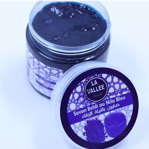 product_image_name-La vallée de rose-صابون بلدي 200 جرام بالنيلة الزرقاء-3