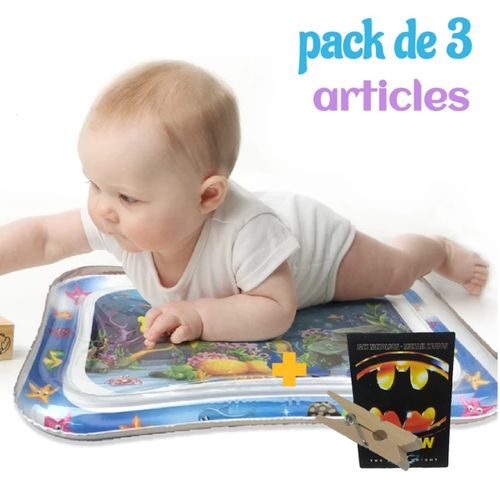 Generic Carte/Pincette Avec Tapis de jeu d'eau pour bébé gonflable