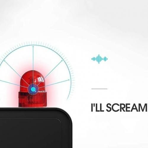 product_image_name-AIFEIBAO-Coffre fort électronique - 25 x 35 x 28 cm clé plus code Alarme -7