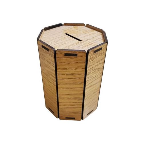 Tirelire En Bois Pour Enfants Tirelire Boîte De Rangement - Temu