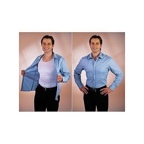 product_image_name-Generic-Slim'N lift Slim Body Shaper Débardeur Minceur Pour Homme-Blanc-7