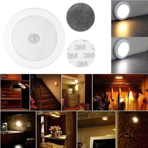 Generic Infrarouge Motion Sensor 6 Led Lumière Magnétique Sans Fil