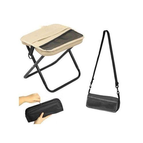 product_image_name-Generic-Chaise Pliante Portable Ultra-Légère (Tabouret) en Acier et Tissu Oxford – Siège Compact Multifonction pour Maison, Jardin, Voyage et Extérieur – Supporte jusqu’à 120 kg-7