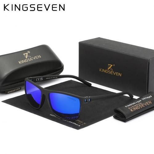 Kingseven Lunettes de soleil polarisees pour hommes monture carree protection yeux miroir a prix pas cher Jumia Maroc