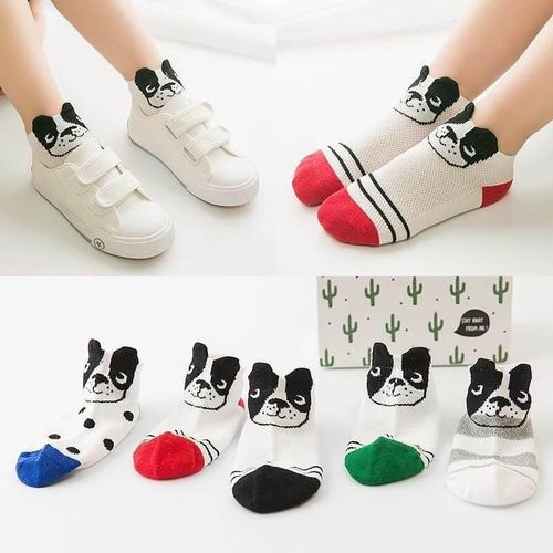 product_image_name-Generic-مجموعة من "5 أزواج" من الجوارب المنخفضة للكلاب للأولاد-1