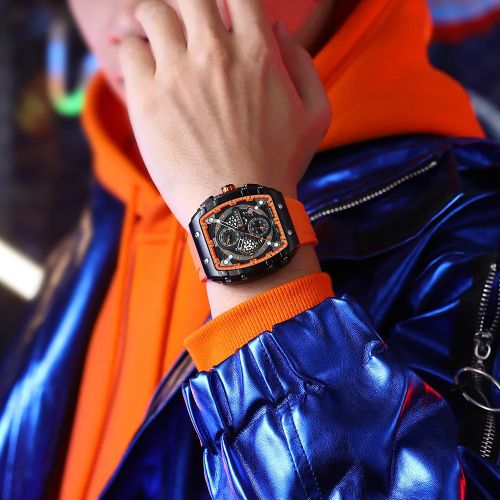 Curren Top marque hommes montres de luxe carr Quartz montre