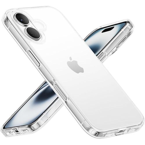 product_image_name-Case-Pochette pour iPhone 16 Plus, Étui Housse Anti-Jaunissement Antichoc Bumper, Arrière Transparente Anti-Rayures-1