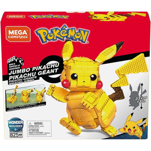 MEGA Mega Construx - Pokémon Pikachu géant à construire pas cher