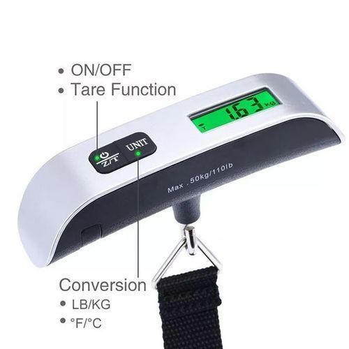 product_image_name-Generic-Balance numérique portative de bagages de poche de 50kg / 10g voyage-3