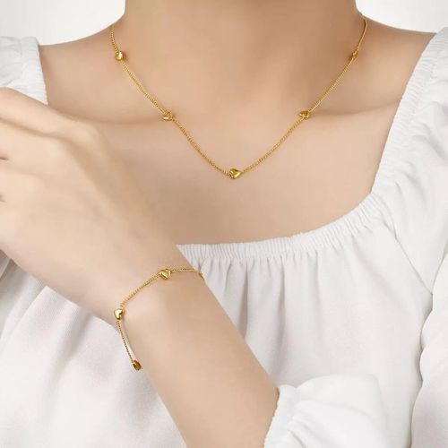 product_image_name-Clémentine Paris-Ensemble de bijoux de luxe pour femme doré plaqué or Idée cadeau EGO054-2